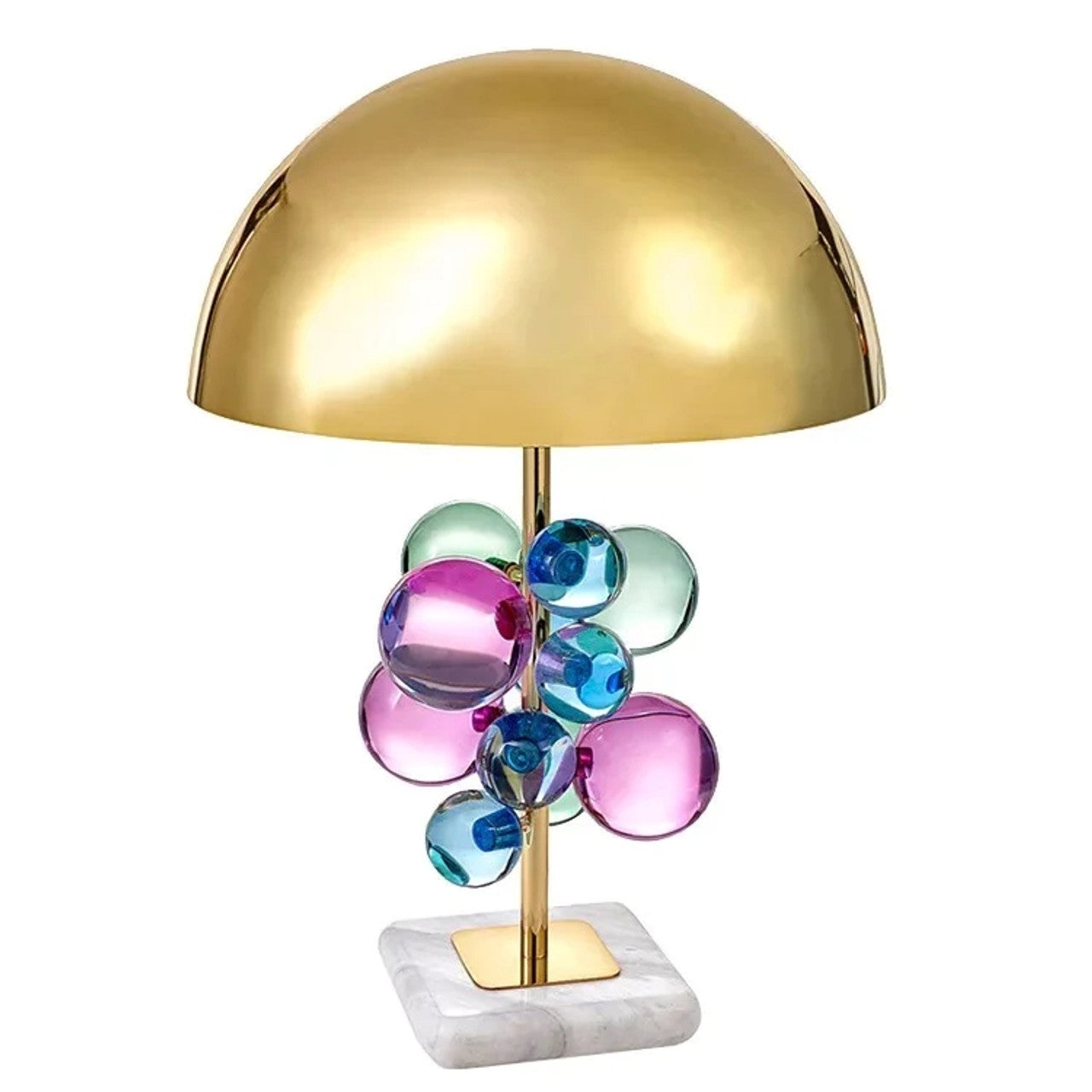 Crystal Decoration Mushroom Table Lamp